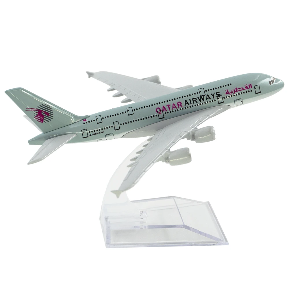 Kids Toys Qatar - 1/400 ايرباص a380 الخطوط الجوية القطرية