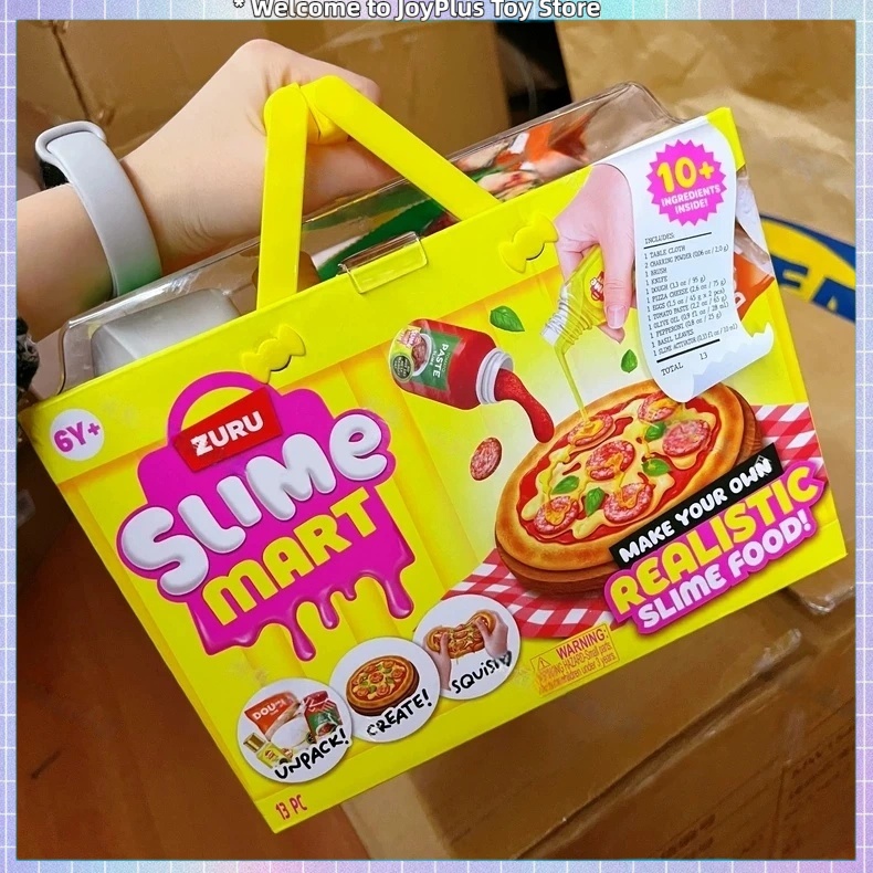 Play Kitchen Set - زورو سلايم مارت سلسلة الهامبرغر والبيتزا