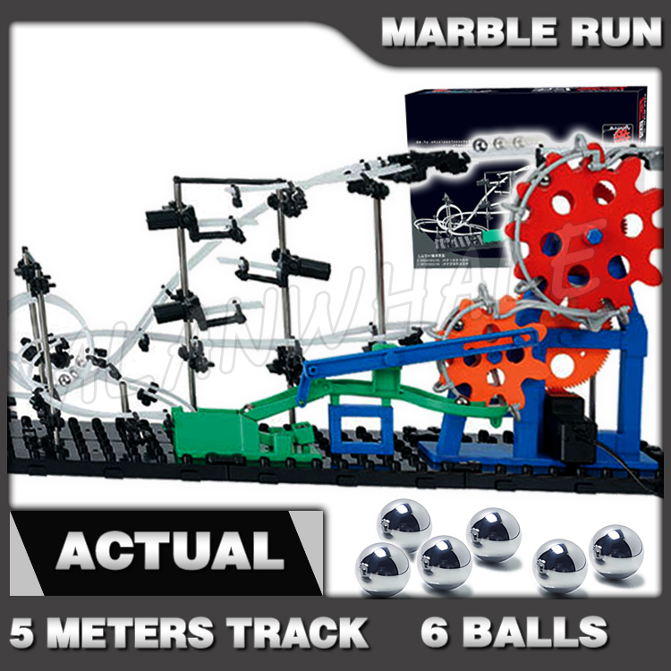 Marble Run Set - 560 سنتيمتر السكك الحديدية الرخام تشغيل