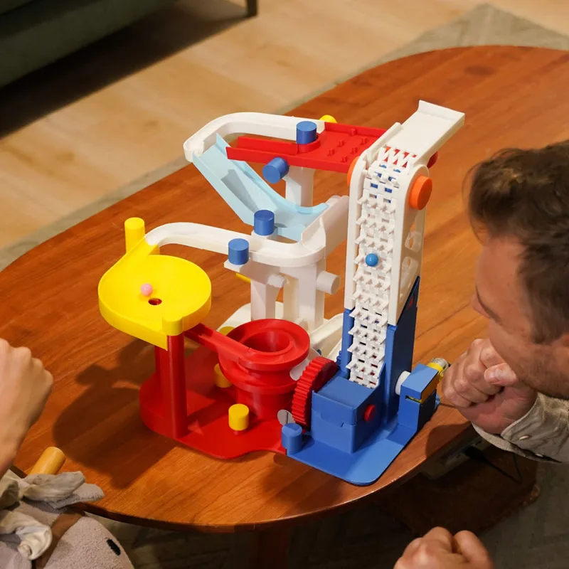 ل بامبو مختبر الرخام تشغيل 003 - مراجعة Marble Run Set وسعره