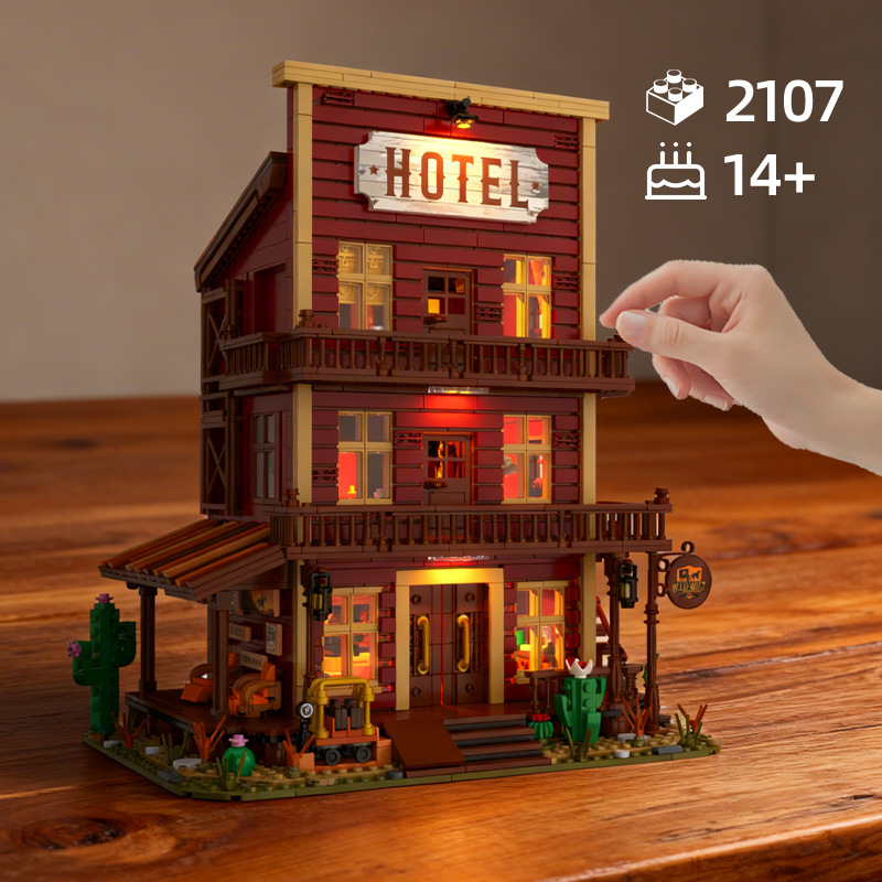 مكعبات بناء كرتونية صغيرة على  - مراجعة Kids Toys Exhibition وسعره