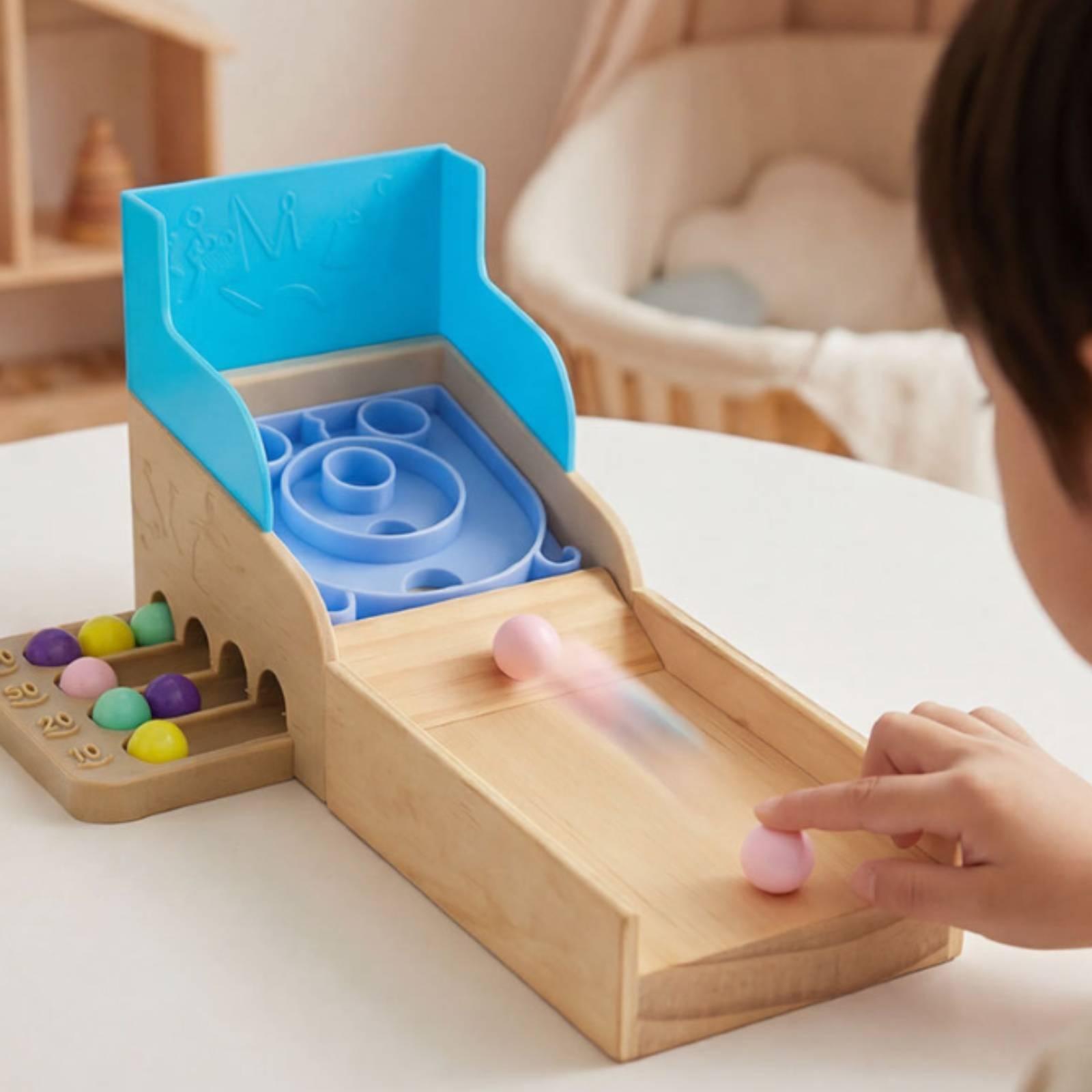 لعبة رخام خشبية مع منحدر مائل، - مراجعة Marble Run Set وسعره
