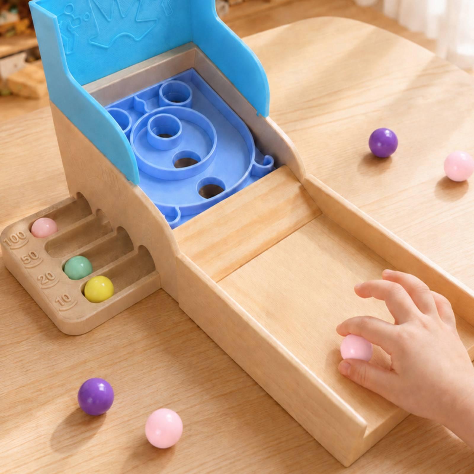 لعبة رخام خشبية مع منحدر مائل، - مراجعة Marble Run Set وسعره