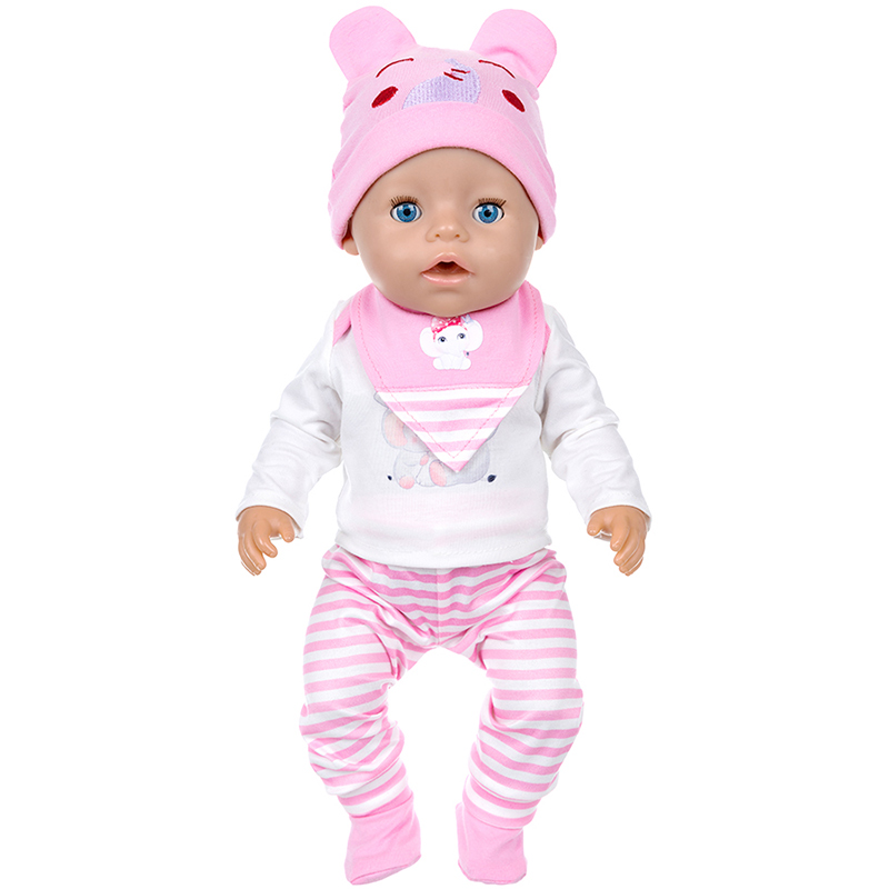 مجموعة ملابس للدمى مقاس 16-18  - مراجعة Kids Toys New Born وسعره