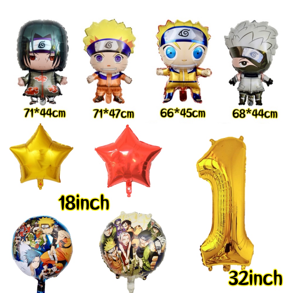 بالونات ناروتو من رقائق الألمن - مراجعة Banner Kids Toys وسعره
