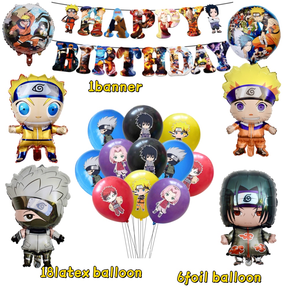 بالونات ناروتو من رقائق الألمن - مراجعة Banner Kids Toys وسعره