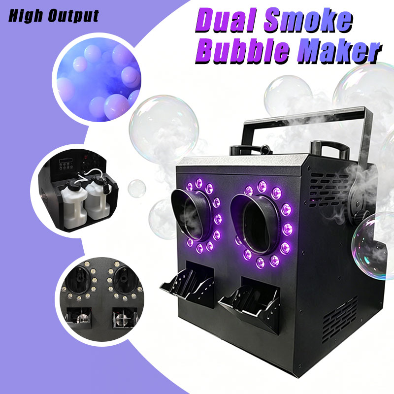 آلة ضباب وفقاعات كهربائية بقوة - مراجعة Bubble Machine Outdoor وسعره