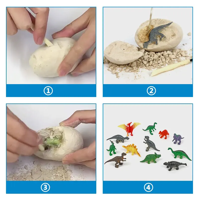مجموعة استكشاف بيض الديناصورات - مراجعة Kids Toys Videos وسعره