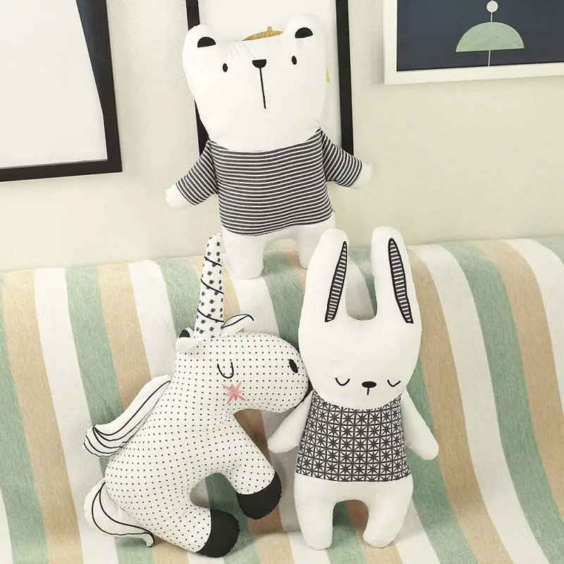 دمية محشوة بالقطن على شكل أرنب - مراجعة Kids Toys New Born وسعره