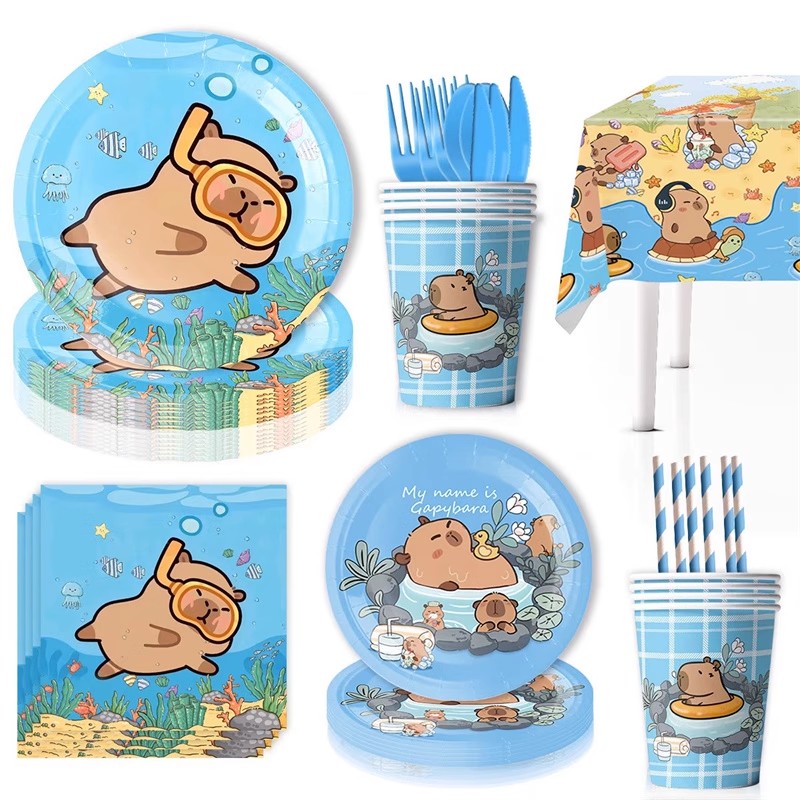 كارتون كابيبارا لوازم الحفلات  - مراجعة Banner Kids Toys وسعره