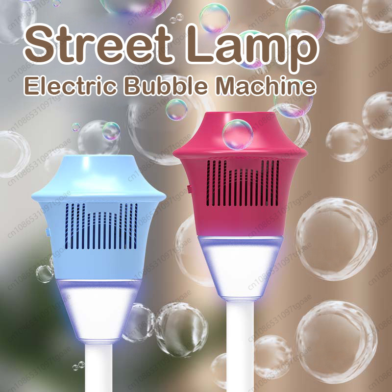 آلة فقاعات شعبية مع إضاءة للشو - مراجعة Bubble Machine Outdoor وسعره