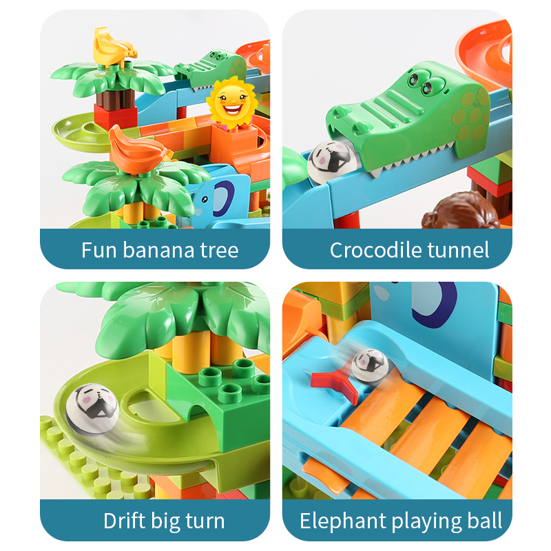 شريحة بيانو كبيرة مع عجلات دوا - مراجعة Marble Run Set وسعره
