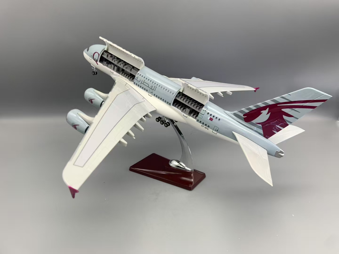 جديد A380 الخطوط الجوية القطري - مراجعة Kids Toys Qatar وسعره